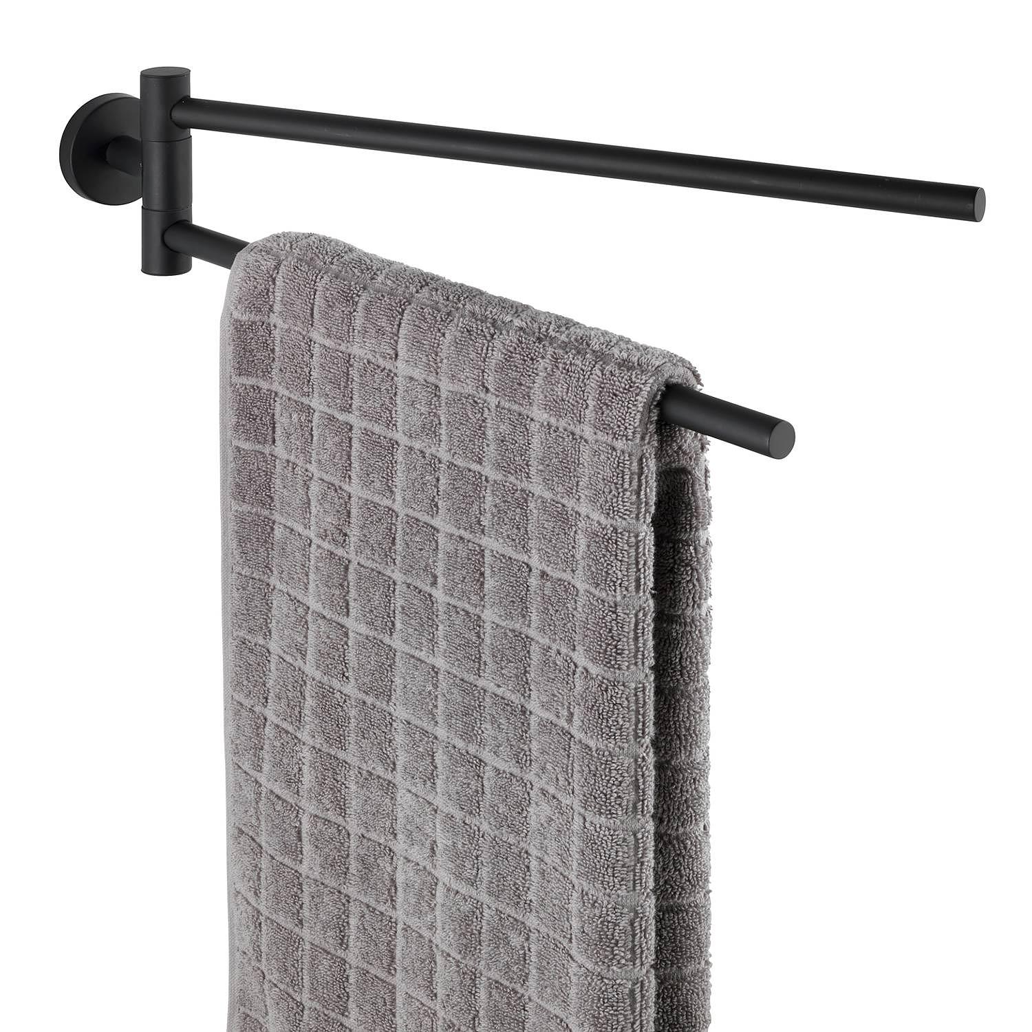 Towel rack Bosio stainless steel black 0
