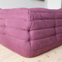 Togo Ecksofa Textil Aubergine 3