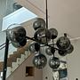 Ballroom Pendelleuchte Glas Messing Schwarz 2