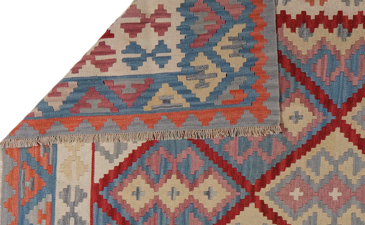 Kelim Gashgai Teppich Wolle Mehrfarbig 3