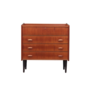Vintage dressing table Teak wood brown 1960s 0
