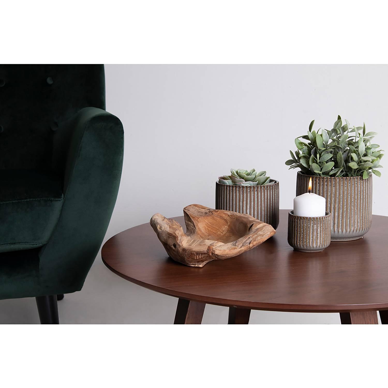 Schale Rio Teakholz Braun Durchmesser: 20 cm 2