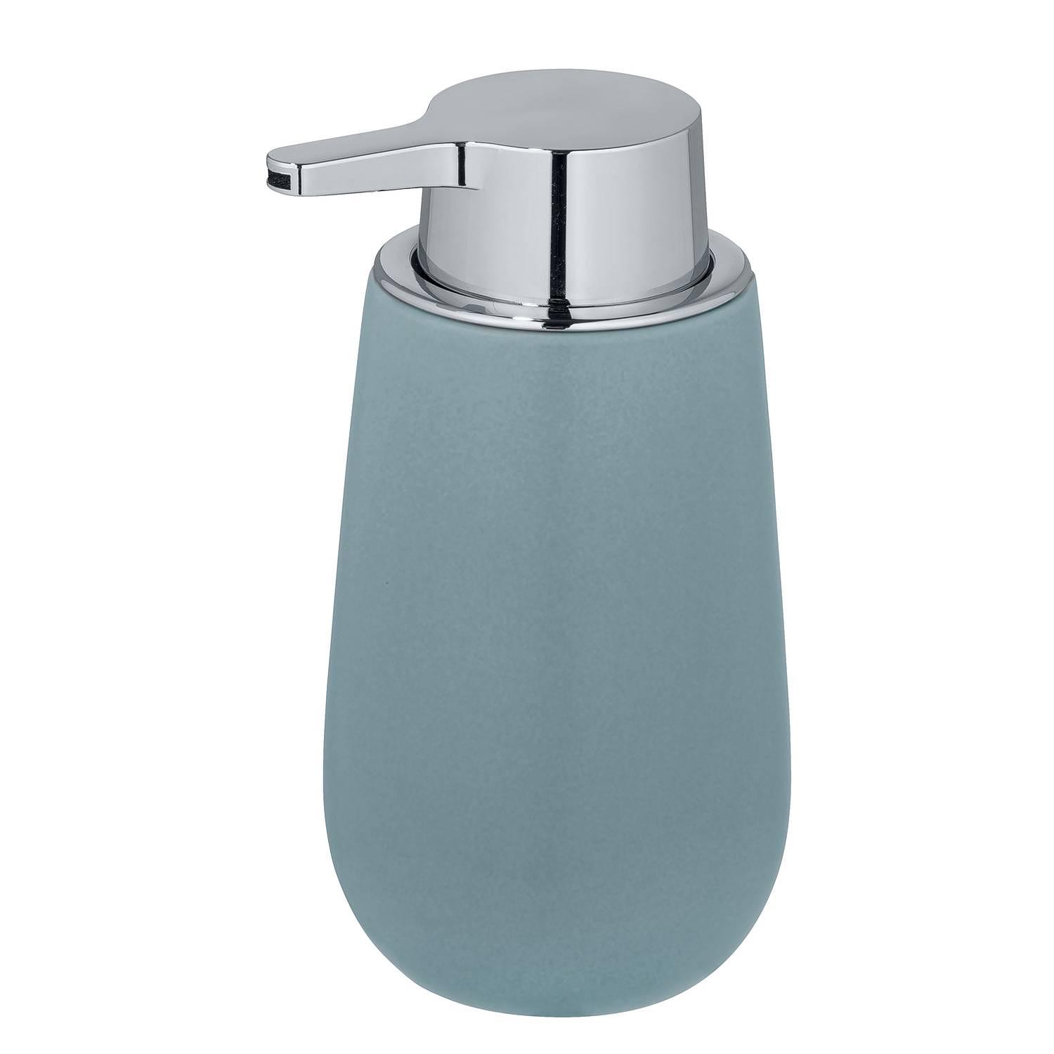 Soap dispenser Badi Ceramic Blue-grey 1