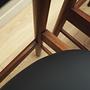 4x Vintage Dining Chair Teak Wood 1960s 6