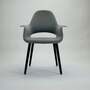 Organic Chair Stoff Holz Grau 0