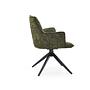 Tavaro Dining Chair Fabric Green 3