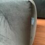 Pyllow Sofa Récamiere Rechts inkl. Hocker Samt Tannengrün  5