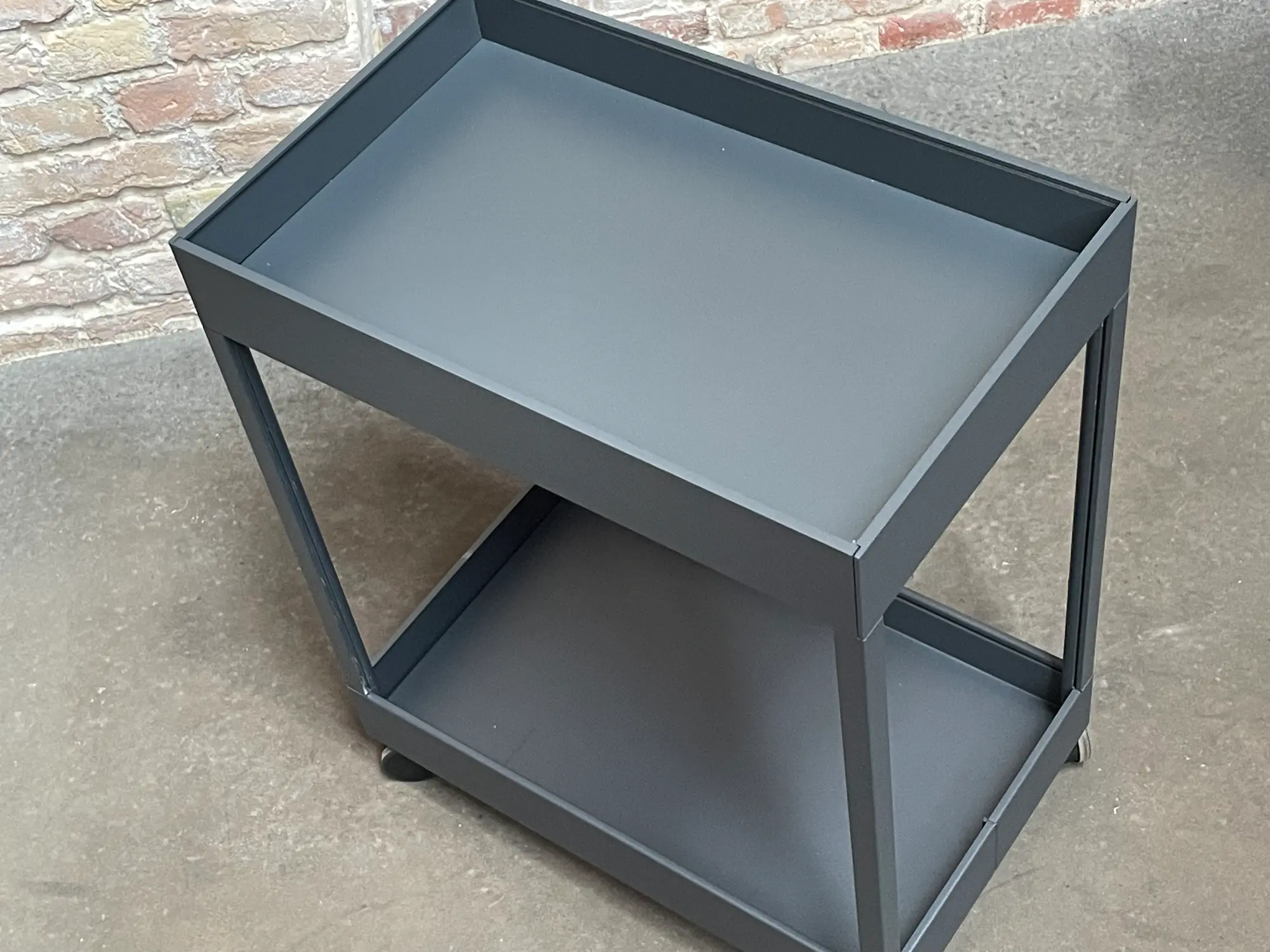 New Order Trolley Cart Steel Anthracite 2