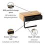 Toilettenpapierhalter Bambusa Bambus Natur 3
