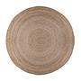Capri Teppich Jute Natur 133 x 133 cm 1