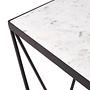 Shalimar Square Black Finish Basis-Beistelltisch
 5