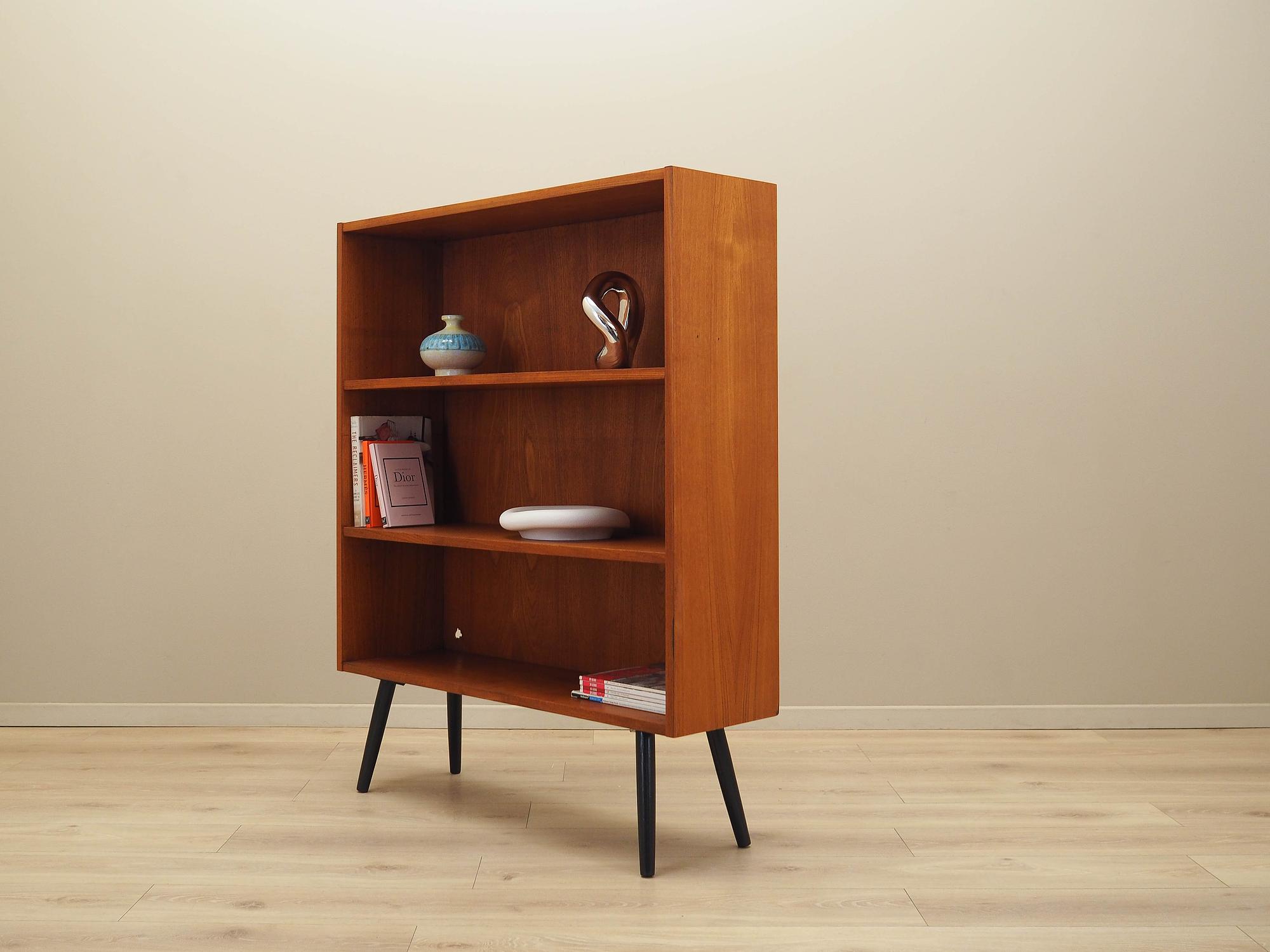 Teak bookshelf Brown 1970s 2