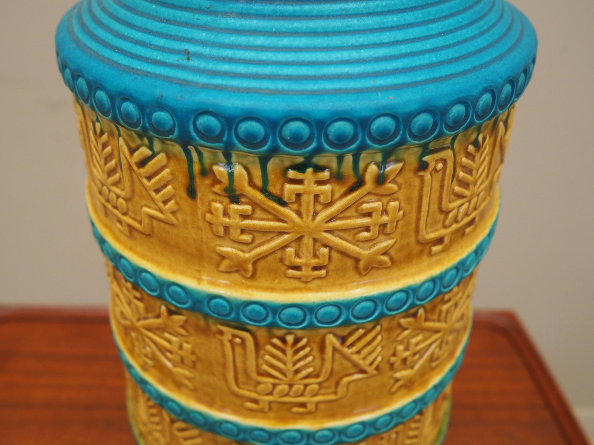 Vase Keramik 1960er Jahre 6