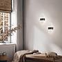LED wall light Foder Iron White Black 2