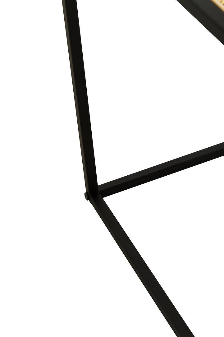 Depok Square Side Table Mango Wood Metal 7