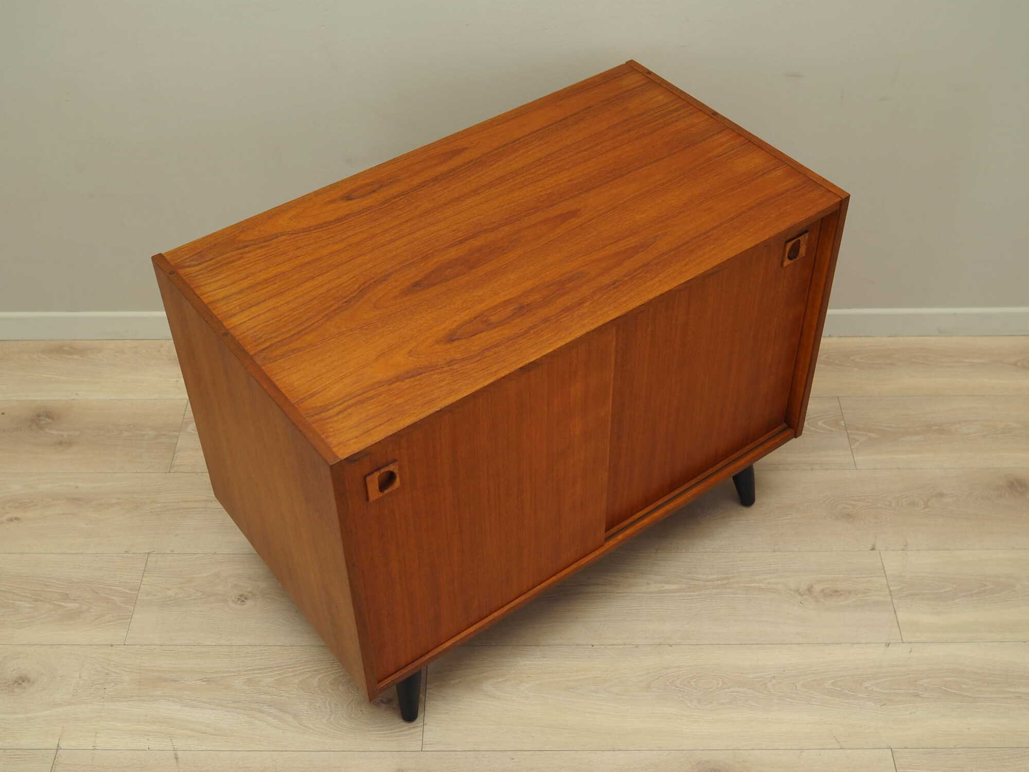 Vintage Schrank Teakholz Braun 1970er Jahre 6