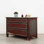 Vintage chest of drawers Pine wood Brown 1950s 2