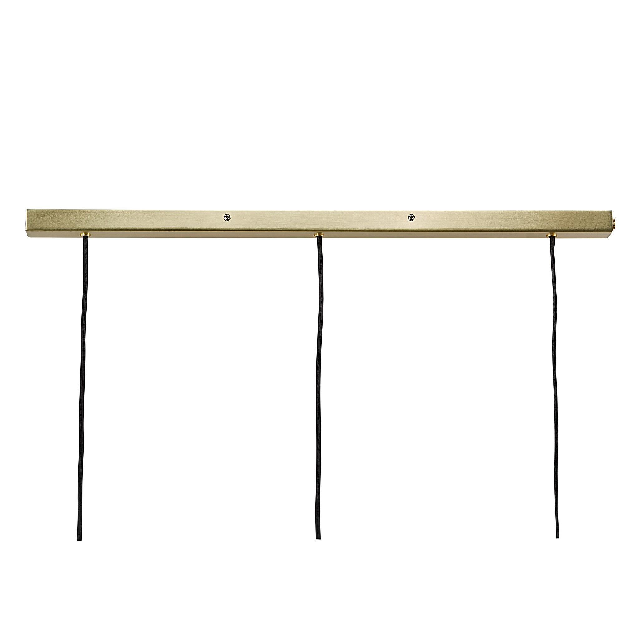 Orbiform 3-Spot Pendant Lamp Brass 7