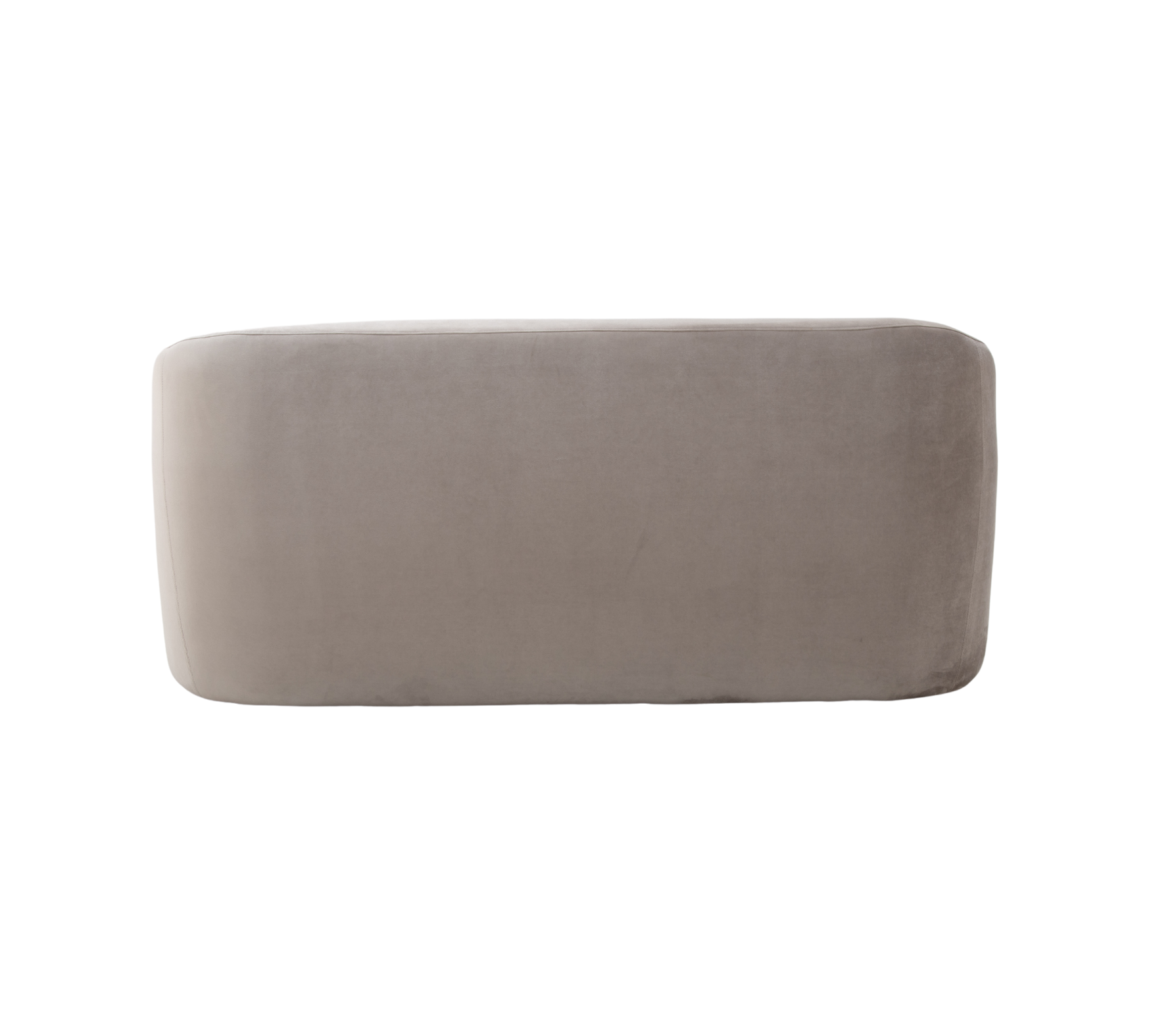 Blanca Sofa 2-Sitzer Samt Warm Grey 7