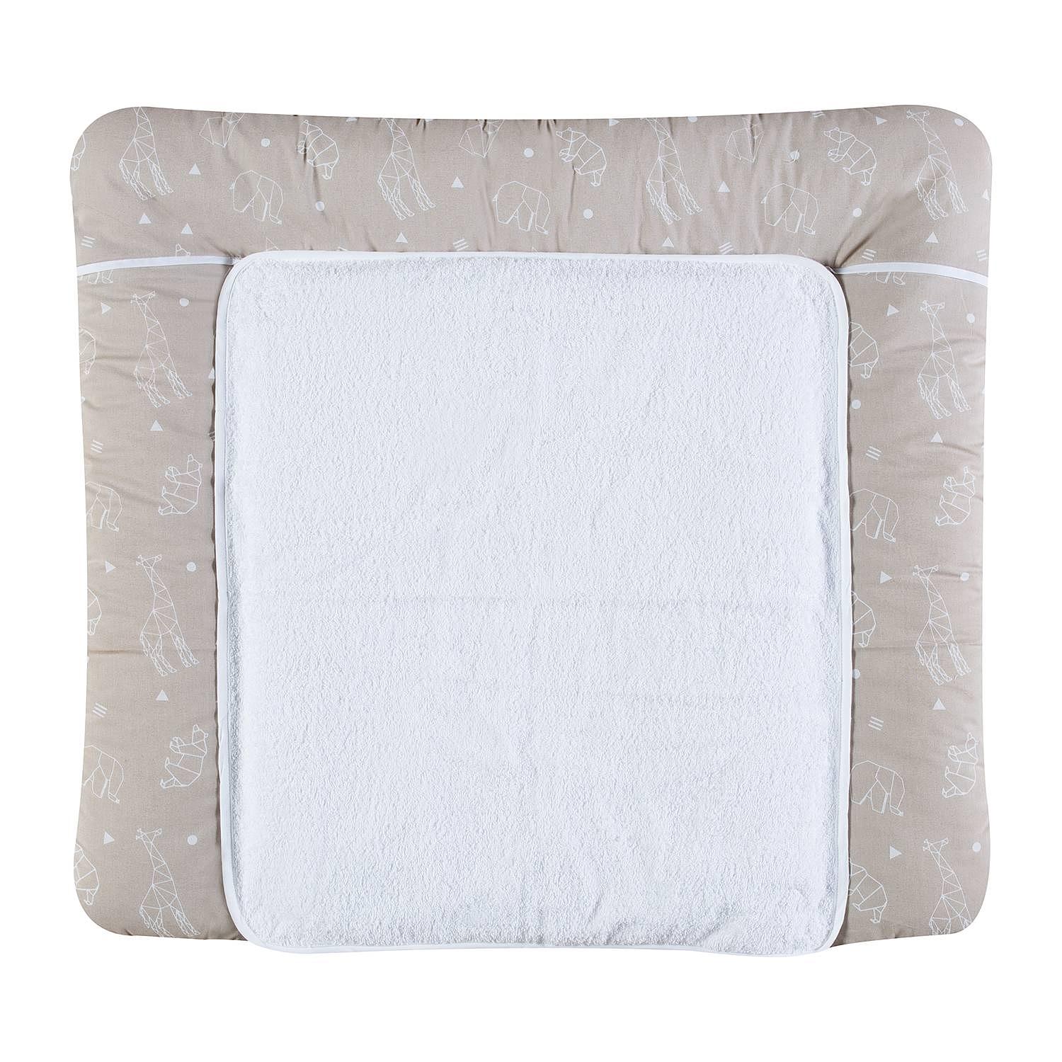 Wickelauflage Origami Baumwolle Beige 0