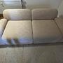 3-Seater Sofa Bouclé Cream 0