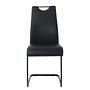 2x Cantilever chairs Dimaci Black 4