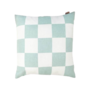 Cushion Textile Blue Plaid 0