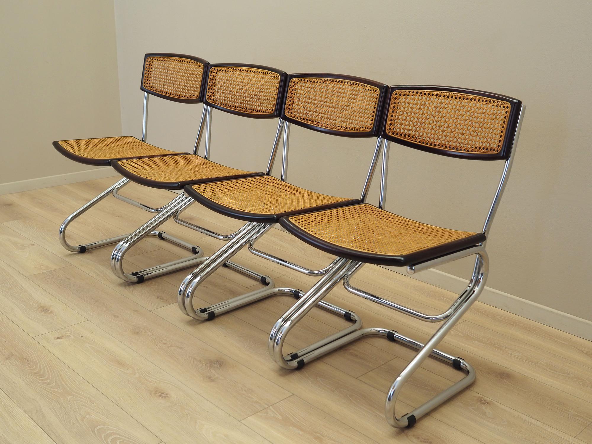 4x Esszimmerstuhl 1960er Jahre 4