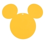 Mickey Mouse© Untersetzer Gelb 0