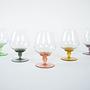 Cognac glasses set Multicolored 1970s 7