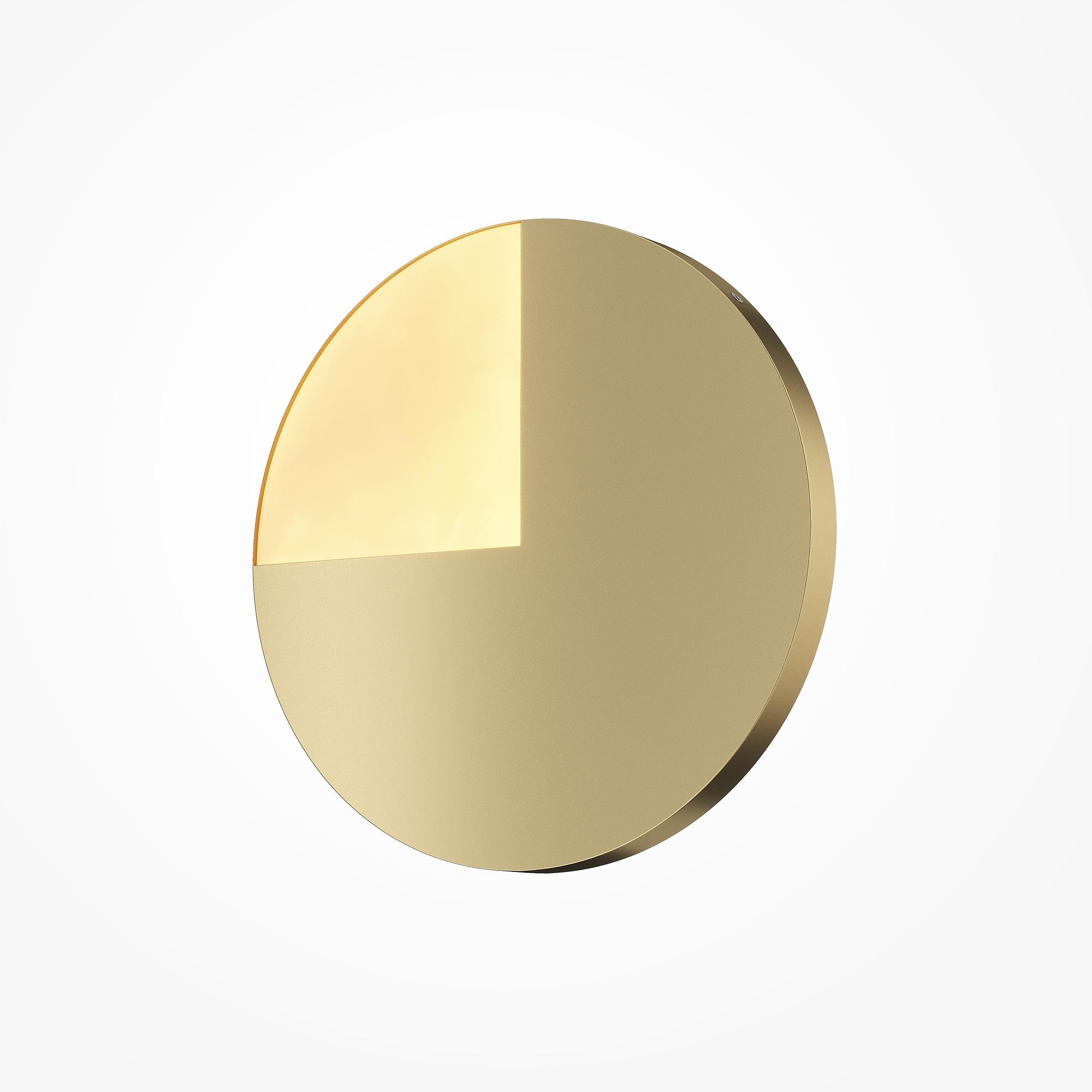 Jupiter Wandleuchte Marmor Gold Ø 4cm 1