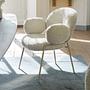 Nana Armchair Textil Champagne 0007 0