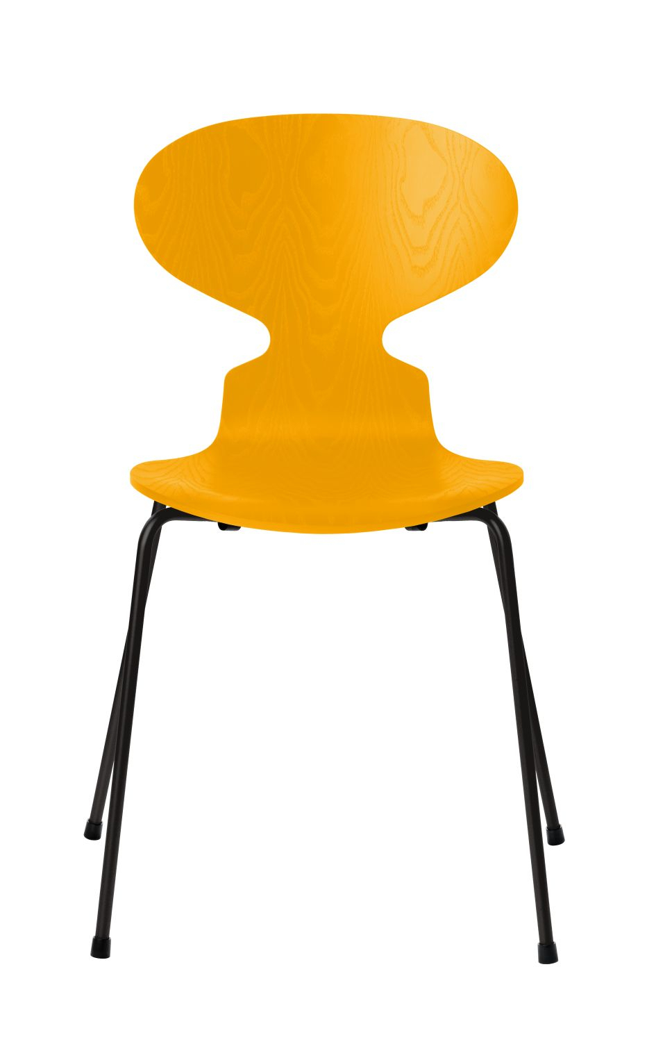 Ant Stuhl Holz Stahl Gelb 0