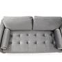 Rome 2-seater sofa light grey 3