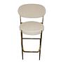Series 430 Bar Stool Brass Beige 2