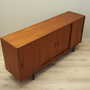 Vintage Sideboard Teakholz Braun 1970er Jahre 7