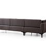 Belissimo Ecksofa Links Dunkelgrau 6