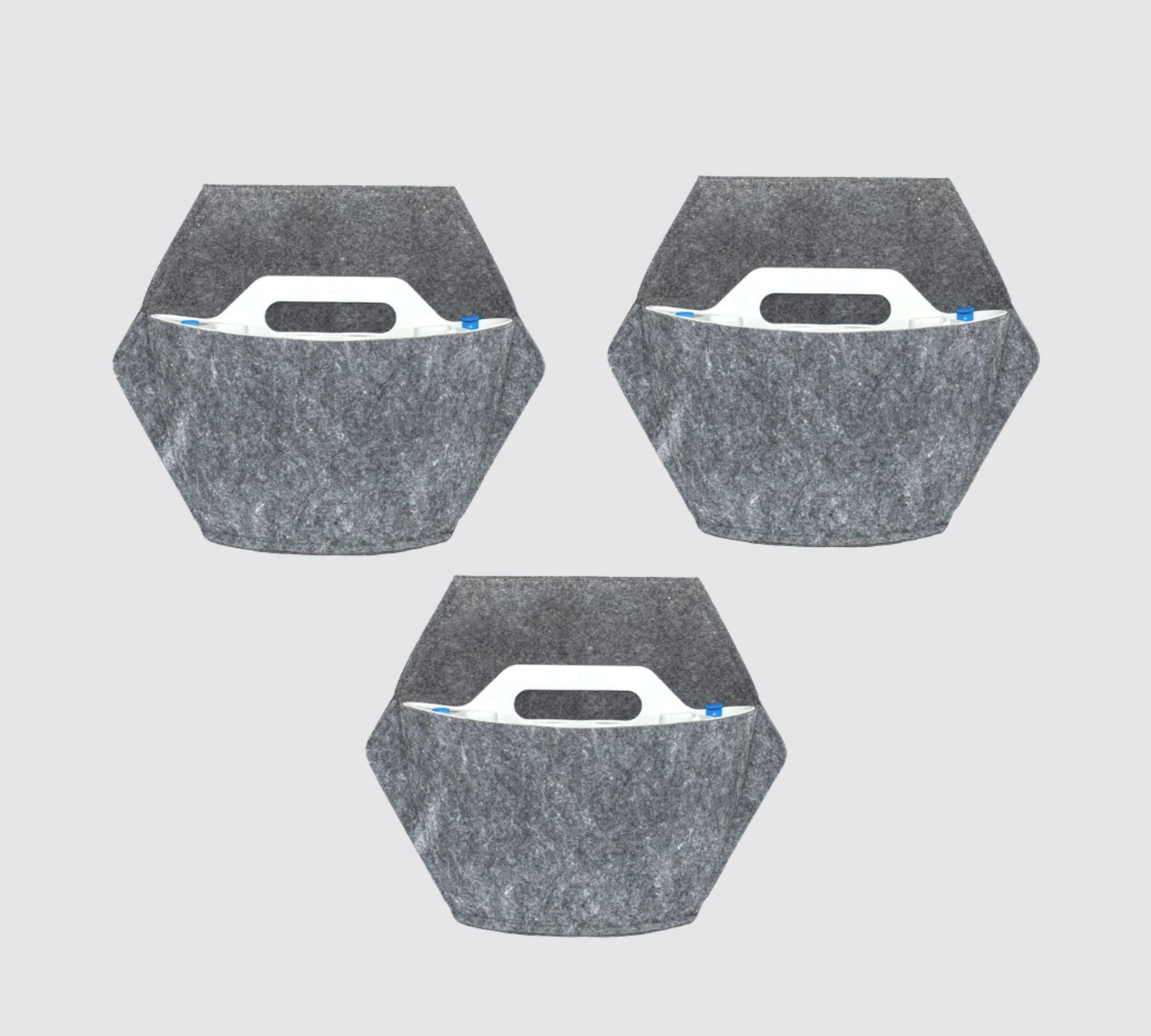 3x Wall planter with self-watering 1