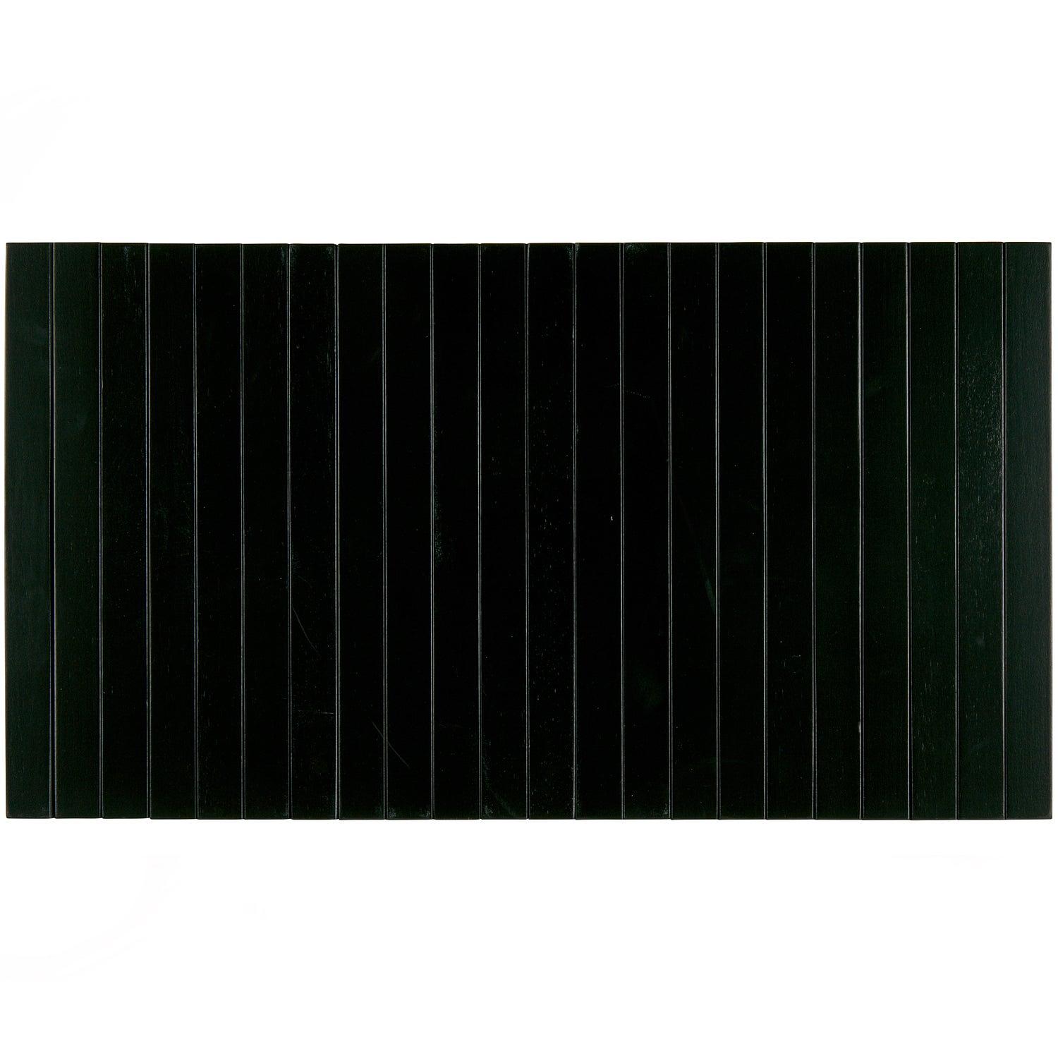 2x Armrest tray Birch wood Black 2