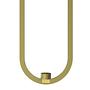 Hängender Kerzenhalter Messing Gold 1