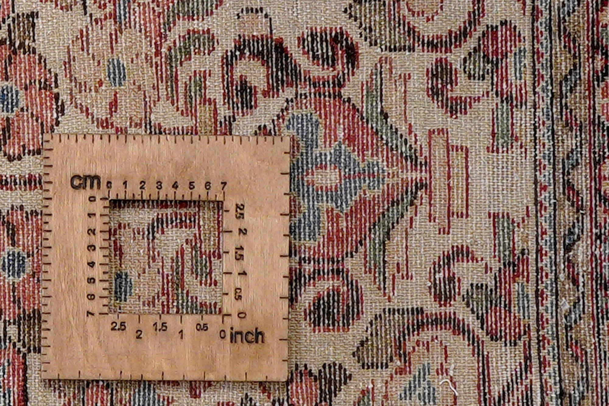 Heritage Teppich Wolle Braun 6