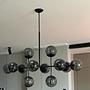 Ballroom Pendelleuchte Glas Messing Schwarz 3