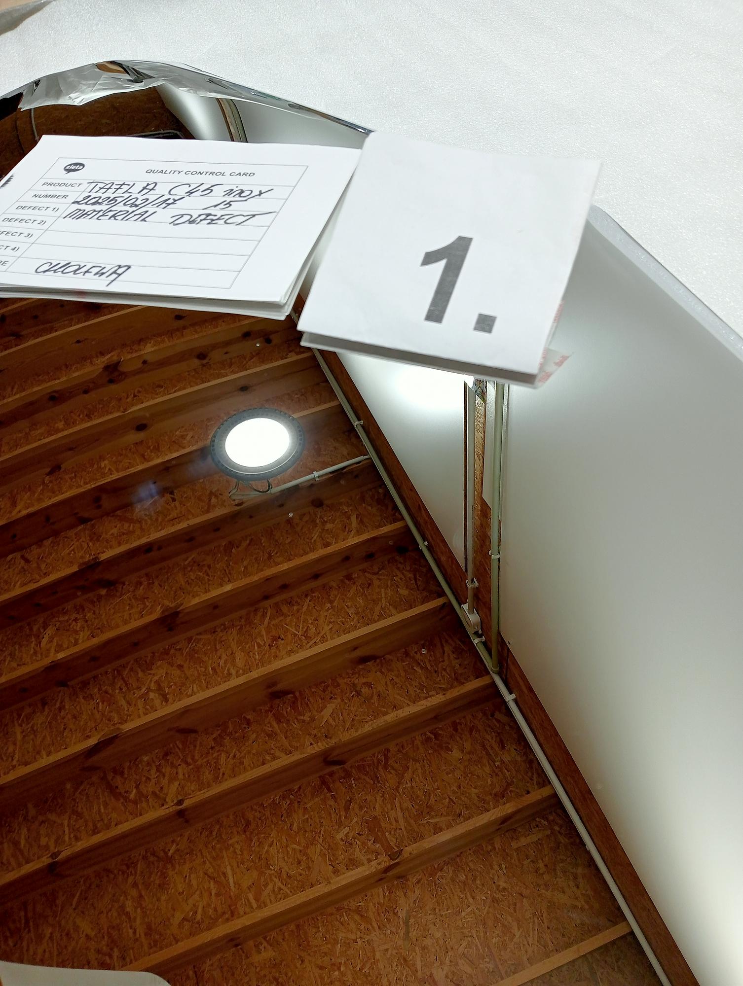 Tafla Specchio C4.5 Acciaio Inox Lucidato Argento 2