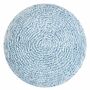 Kissen Baumwolle Blau 1