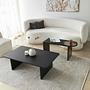 Luna Table Set of 2 Black 2