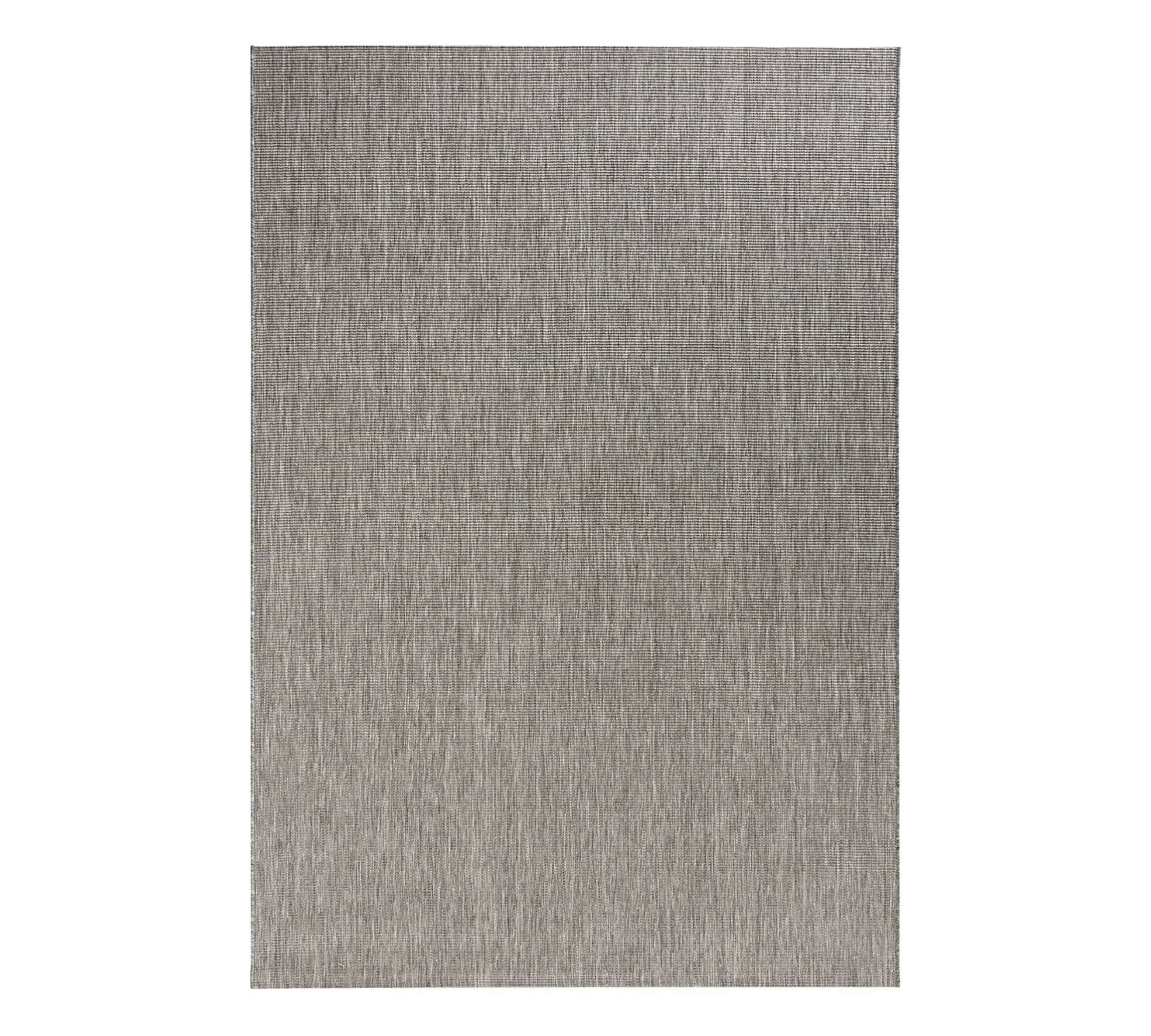 Outdoor-Teppich Kunstfaser Grau 80 cm x 150 cm 0