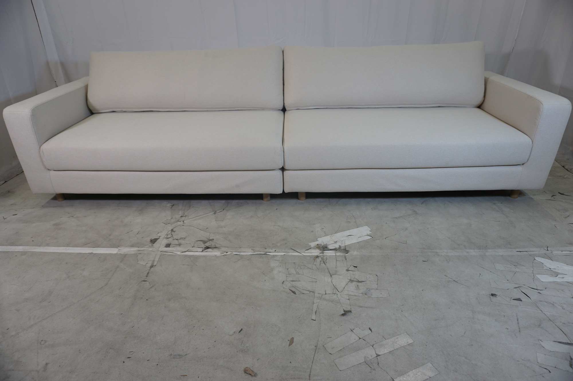 Dylan Sofa 4-Sitzer Mark Sand 4