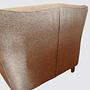 Sessel Textil Holz Gelb 1