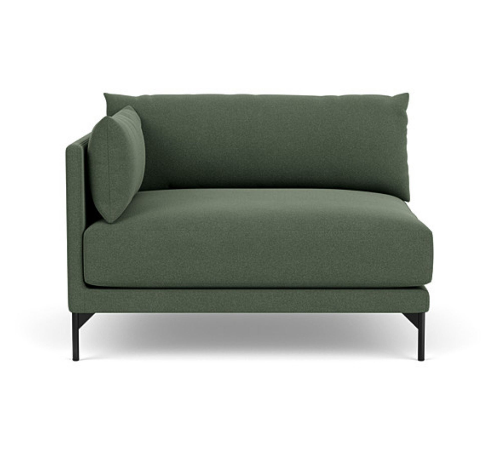 Vincent 1-Seater Corner Module Left Cura Dark Green 0