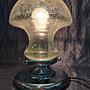 Vintage Mushroom Lampe Glas 1970er Jahre  2